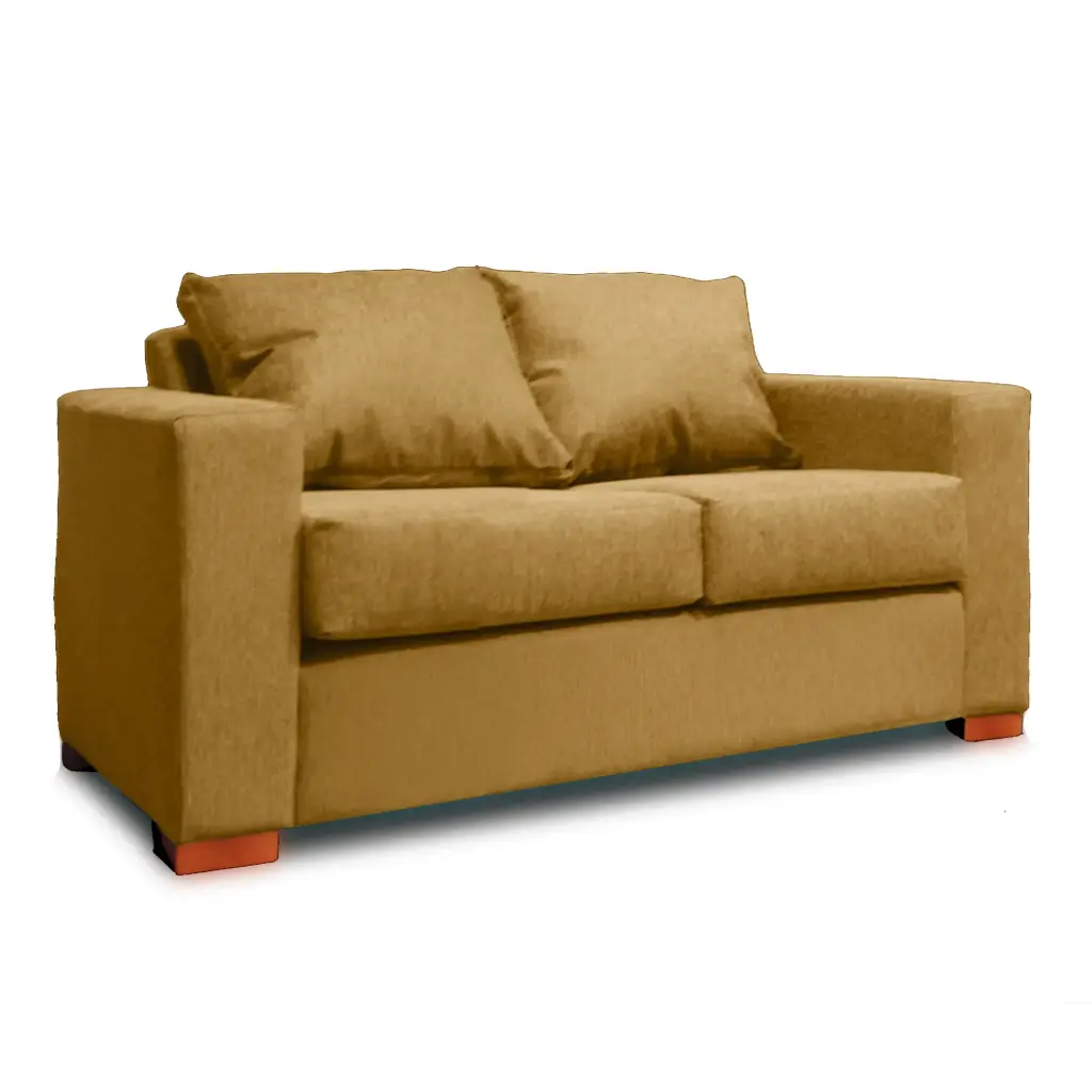 SOFA 2 CUERPOS BEIGE DKORA MODELO CEDRIC