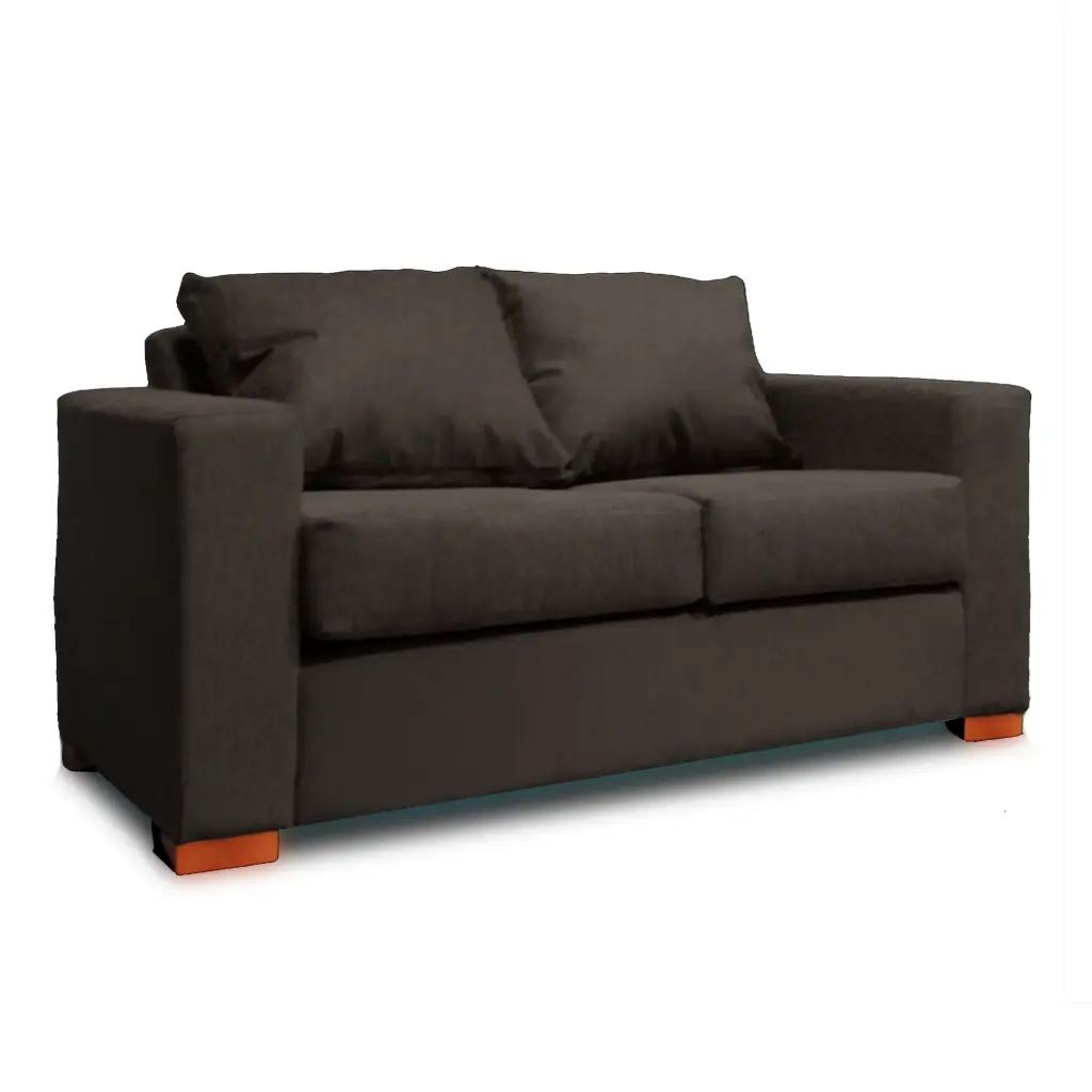 SOFA 2 CUERPOS GRIS DKORA MODELO CEDRIC