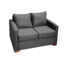 SOFA 2 CUERPOS TELA GRIS DKORA MODELO JADE