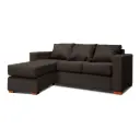 SOFA SECCIONAL IZQUIERDO 3 CUERPOS GRIS DKORA MODELO LENA 