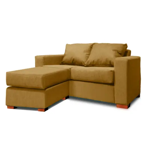 [DKO105003] SOFA SECCIONAL IZQUIERDO 2 CUERPOS BEIGE DKORA MODELO LENA